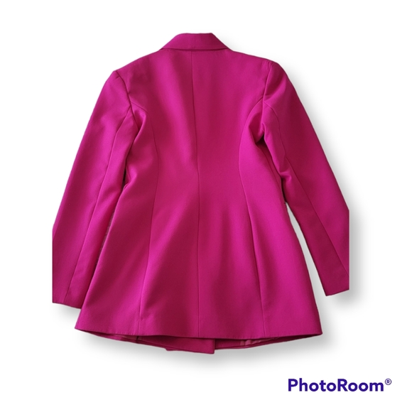 Women double breasted slim blazer - Picture 7 of 7